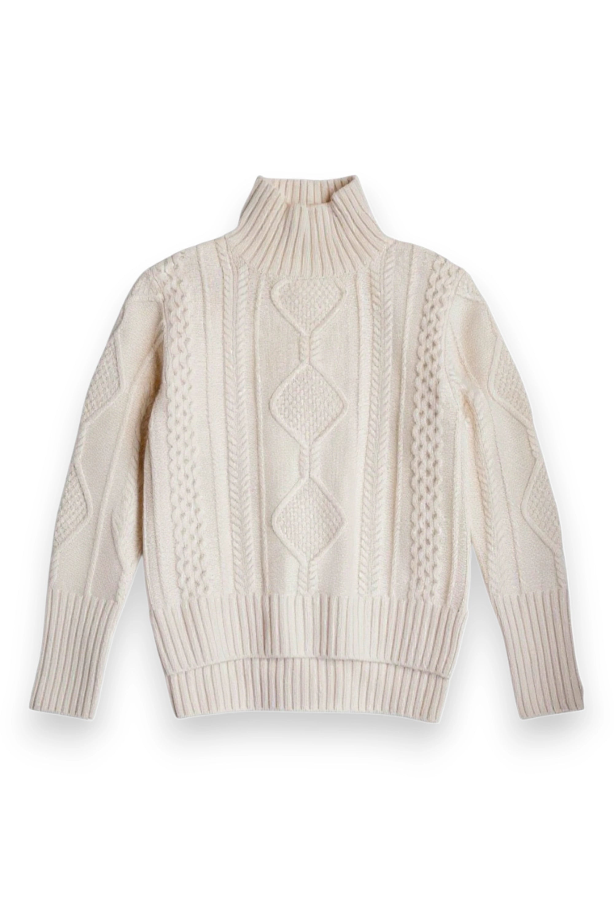 Flaithiúlach Cashmere Aran Sweater