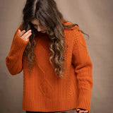 Flaithiúlach Cashmere Aran Sweater | Marmalade