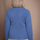 Kaschmir-Rollkragenpullover „Full Bloom“ | Rote Bete