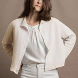 Full Bloom Lottie Cashmere Cardigan | Glisten Cream