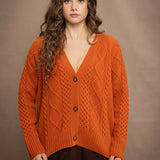Grá Mo Chroí Cashmere Aran Cardigan | Marmalade