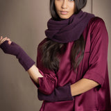 Fingerless Cashmere Gloves | Cassis