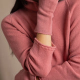 Fingerless Cashmere Gloves 
 | Rosewood