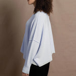 Pure 100% Cashmere Sweater in Pale Blue
