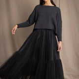 Tulle Skirt | Black