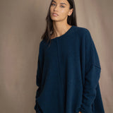 Hailey Oversized Cashmere Sweater | Teal