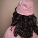 Harri Cashmere Beanie Hat | French Rose