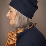 Harri Kaschmir-Beanie-Mütze | Tinte