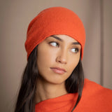 Harri Cashmere Beanie Hat | Clementine