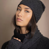 Harri Cashmere Beanie Hat | Teal