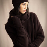 Fingerless Cashmere Gloves 
| Truffle