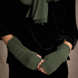 Fingerless Cashmere Gloves | Fern