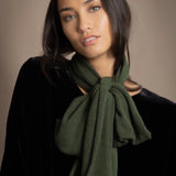 Silk Velvet Bracelet Sleeve Top | Black