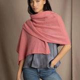 Jessie Cashmere Wrap | Sand Rose