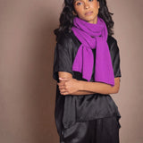 Jessie Cashmere Wrap | Royal Purple