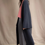 Cashmere Kaftan Coatigan | Ink
