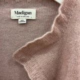 dusty pink cashmere cardigan