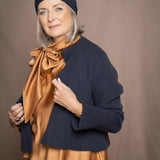 Full Bloom Lottie Kaschmir Cardigan | Ink