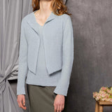 Mya Cashmere Cardigan | Porcelain Blue