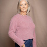 Full Bloom Lottie Cashmere Sweater | French Rose