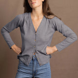 Luna Cashmere V-Neck Cardigan