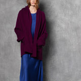 Lydia Cashmere Coat | Beetroot