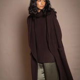 Manteau en cachemire Lydia Long | Truffe