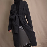 Fisherman Swing Cashmere Sweater |  Black