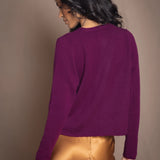 Mary Jane Cashmere Cardigan | Beetroot