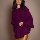 Daphne Cashmere Wrap | Beetroot