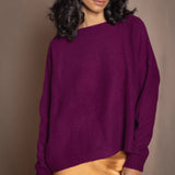 Pull court en cachemire Hailey | Truffe