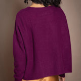 Pull court en cachemire Hailey | Truffe