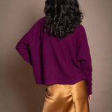 Pull court en cachemire Hailey | Truffe