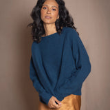 Daphne Easy Cashmere Sweater | Teal