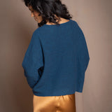 Daphne Easy Cashmere Sweater | Teal