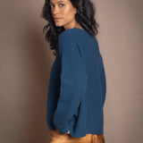 Daphne Easy Cashmere Sweater | Teal