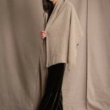 Moss Cashmere Blanket Wrap | Glisten Natural
