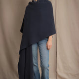 Moss Cashmere Blanket Wrap | Ink