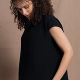 Moss Cashmere Tee | Black