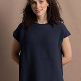 Moss Cashmere Tee | Ink