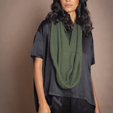 Moss Unisex Cashmere Snood | Fern
