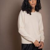 Essential Cashmere Sweater | Cream