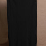 Suaimhneas Cashmere Aran Throw Blanket | Black