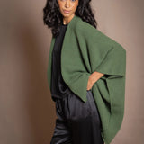 Throwover Cashmere Cardigan | Fern