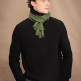 Frankie Cashmere Scarf | Olive