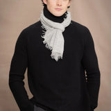 Frankie Cashmere Scarf | Pale Grey