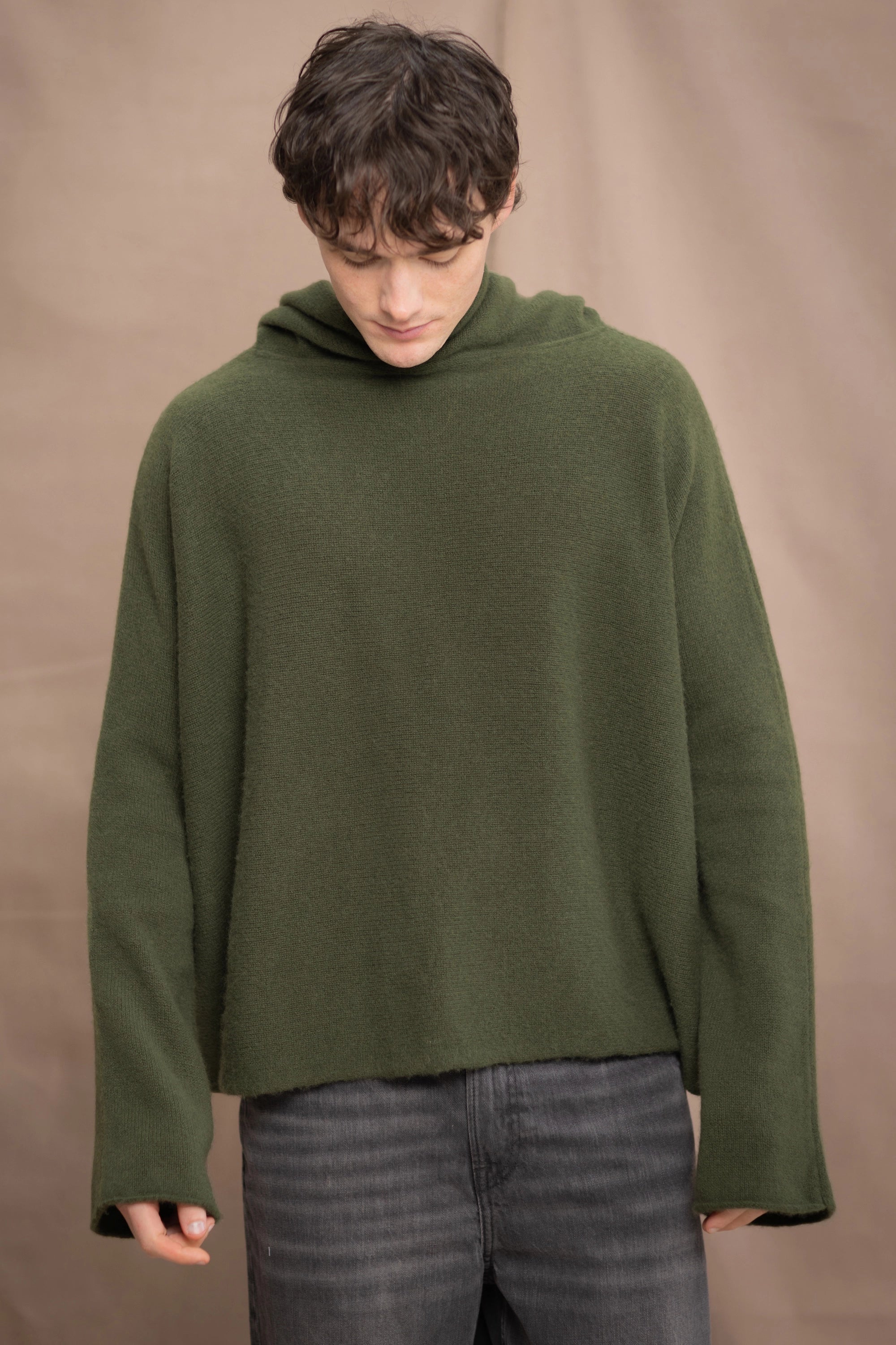Hooded Weekender Sweater | Fern