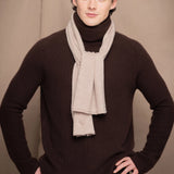 Sarah Cashmere Scarf | Oyster