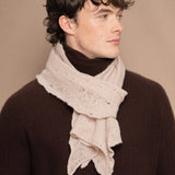 Vintage Cashmere Scarf | Oyster