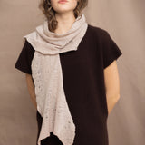 Vintage Cashmere Scarf | Oyster